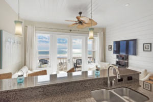 30a beach rentals, florida seagrove beach kitchen beach front 30a