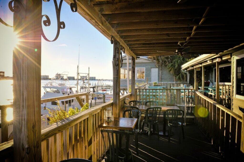 Harbor Docks of Destin Florida, freshest seafood, dockside Destin dining